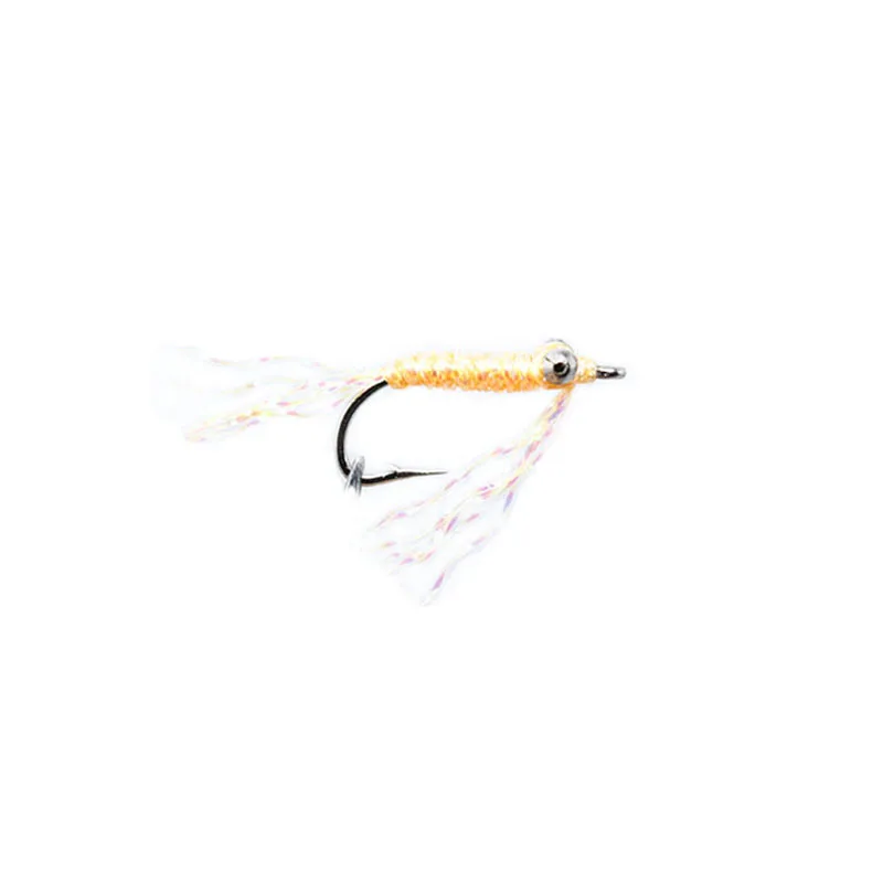 Consuader хит продаж 4 шт. кор. 8 # Greyling nymph Премиум Рыболовные Мухи из морской воды цвета