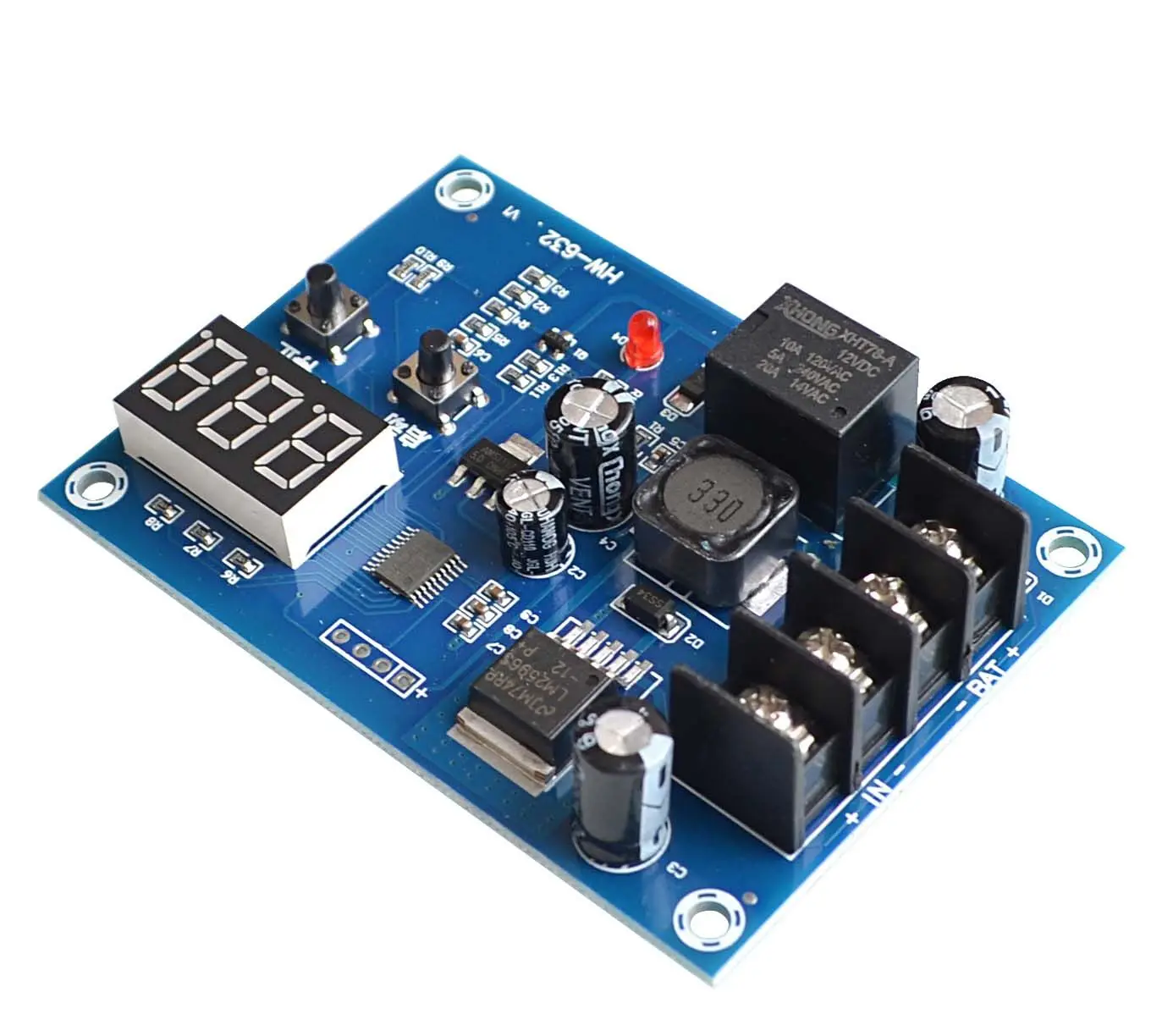 

Charging Control Module XH-M603 Digital LED Display Storage Lithium Battery Charger Control Switch Protection Board