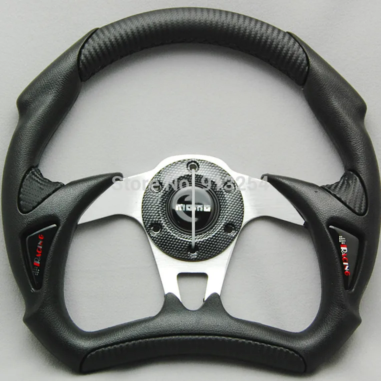 13 inch MOMO Racing Wheel / sports steering wheel Carbon Fiber steering