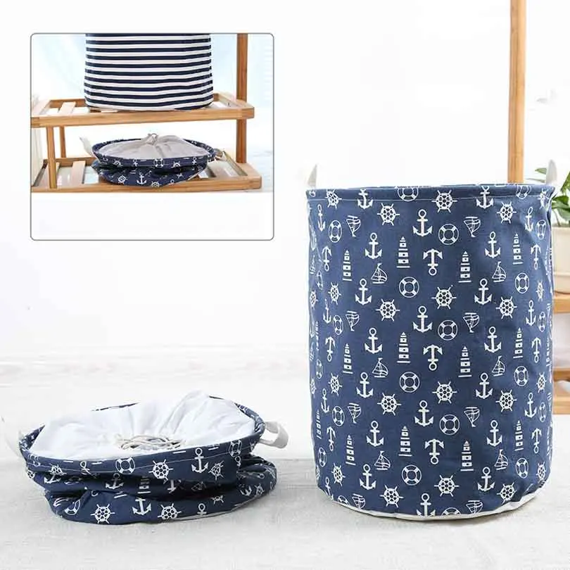 Laundry Basket Baby Clothes Basket Storage Basket For Toys Tools Storage Bags Bins Laundry