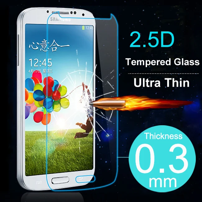Slim Ultra Thin Tempered Glass Screen Protector For Samsung Galaxy S3 S4 S5 S6 Note 2 3 4 5 A3 A5 A7 A8 Case Protective Film |