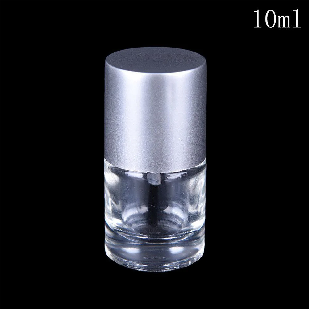 5/8/10ml Clear Glass Empty Nail Polish Bottle Container With A Lid Brush For DIY Nails | Красота и здоровье