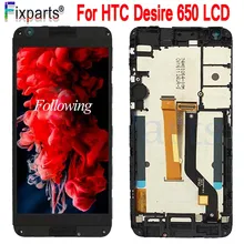 For HTC Desire 650 LCD Display Touch Screen Digitizer Assembly Mobile Phone Replacement Repair Parts 5.0" For HTC Desire 650 LCD