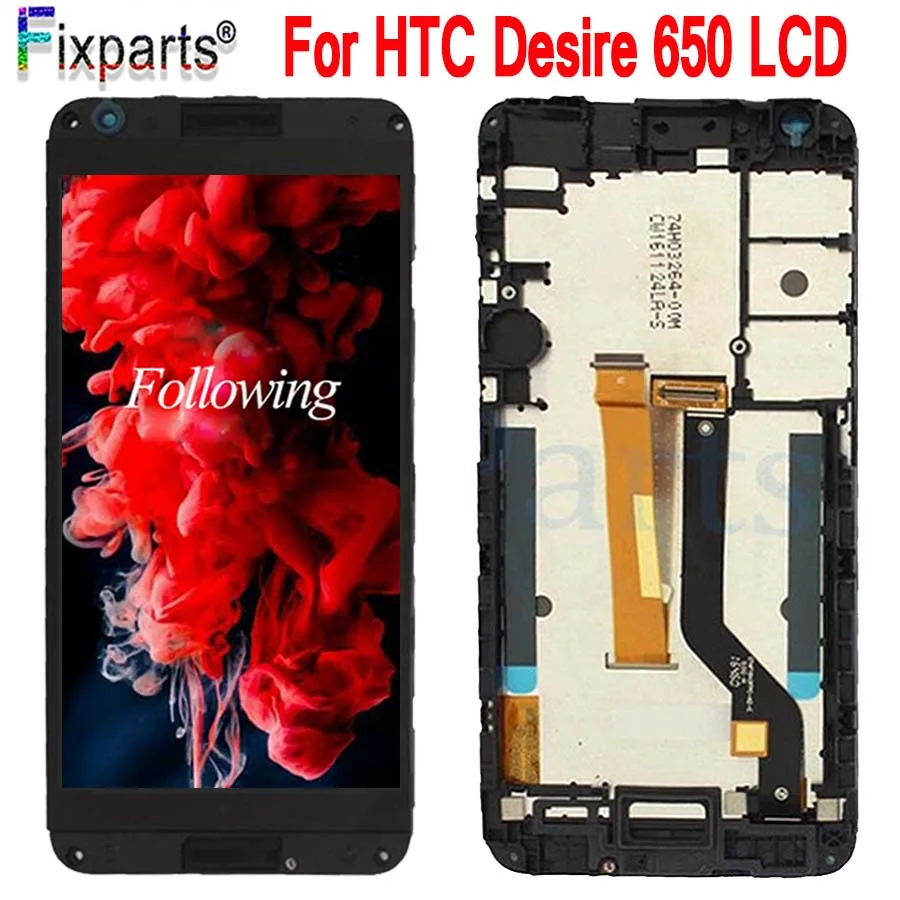 Best Seller For HTC Desire 650 LCD Display Touch Screen Digitizer Assembly Mobile Phone Replacement Repair Part