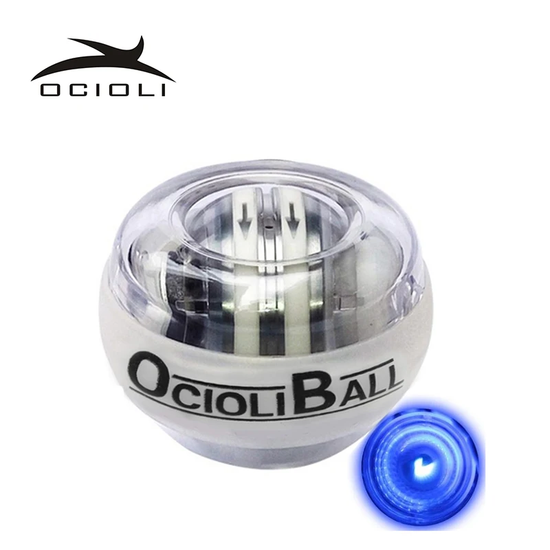 Полностью автоматический Gyro Power Ball светодиодный мигающий тренажер для запястья