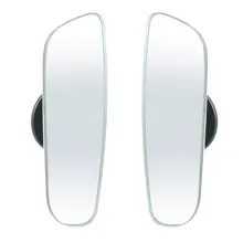 2Pcs Universal Car Auto 360 Degree Wide Angle Convex Rear Side View Blind Spot Mirror
