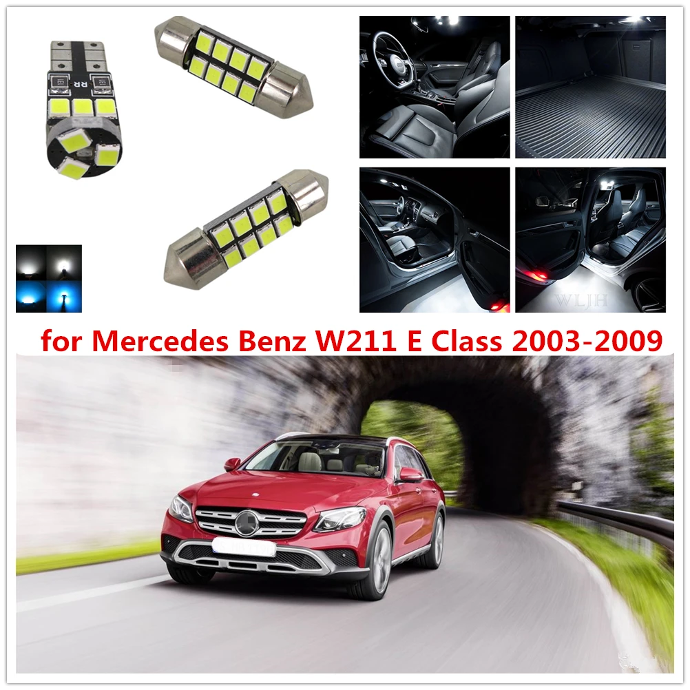 Buy WLJH 26pcs Canbus Interior LED Car Lamp Dome Glove Lamp Bulb Trunk LED