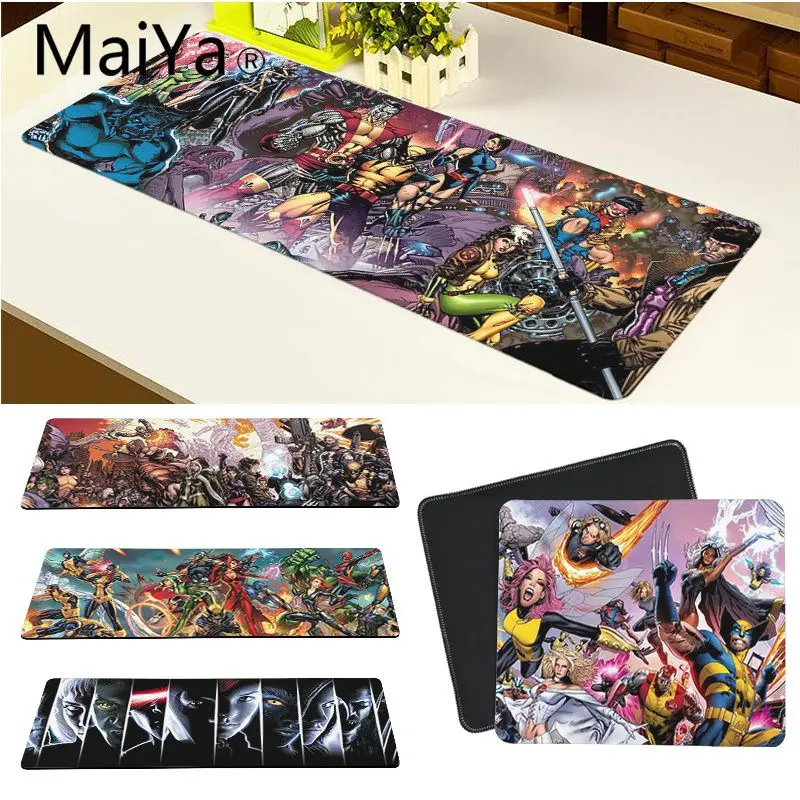 

Maiya High Quality Marvel X Men Keyboards Mat Gaming mousepad Desk Mat Free Shipping Large Mouse Pad Keyboards Mat