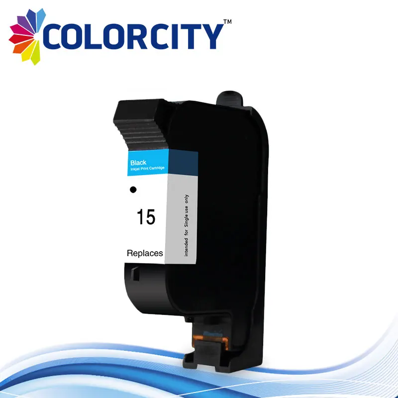 2 C6615A 15 Black Printer REMAN Ink Cartridge for HP Deskjet 840C