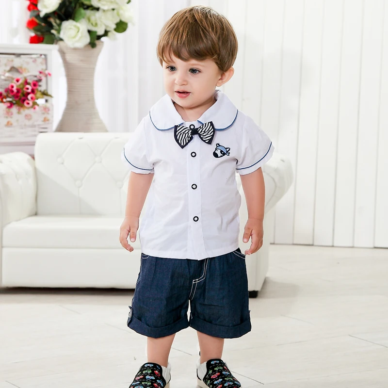 Baby summer 0 1 3 years old male baby clothes 6 12 months old children