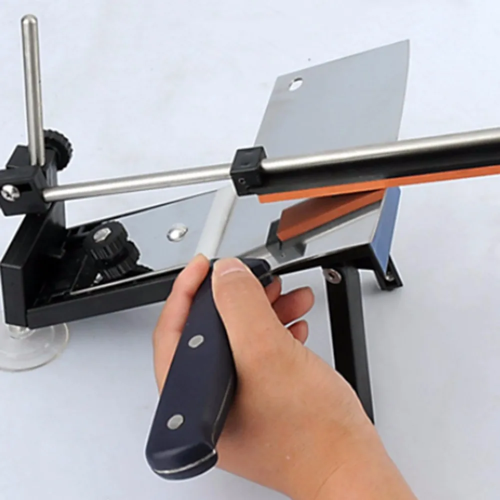 

Multifunctional Knife Sharpener Sharpening Steel Knife Grinding Tools Stropping Instruments Kitchen Tools with Oxford Cloth Bag
