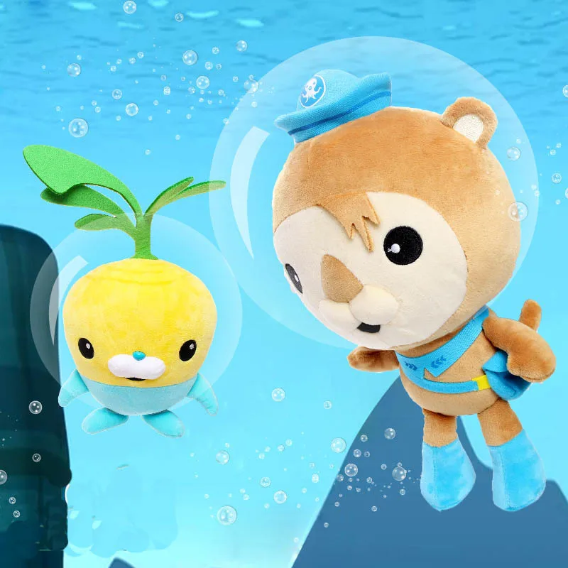 Mylb 30 см Octonauts фигурка игрушки капитан барнаклс Kwazii кошка песо Пингвин шеллингтон