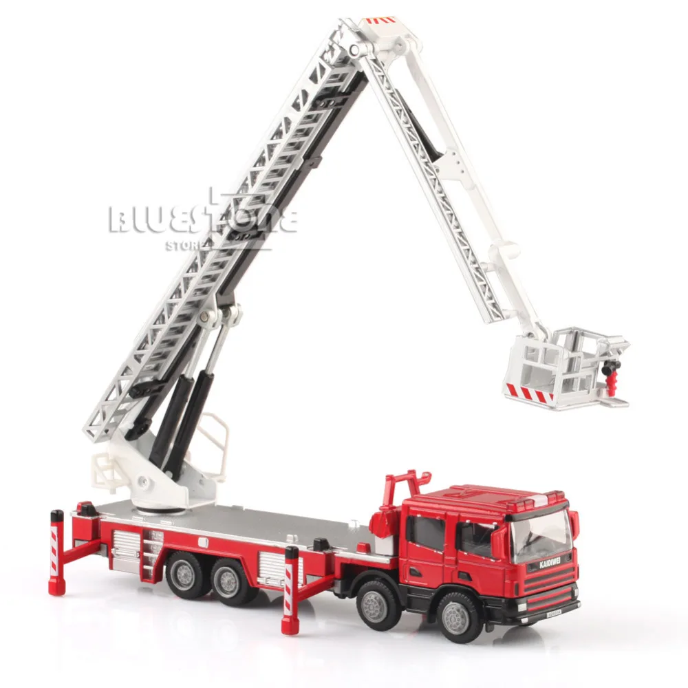 KDW 1:50 Масштаб литья под давлением Воздушная пожарная машина строительная машина игрушечные модели автомобилей