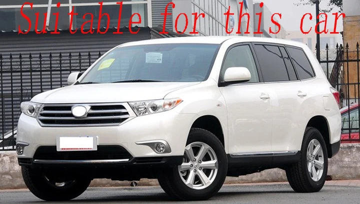 Для Toyota HIGHLANDER 2008 2009 2010 2011 2012 2013 2014 Пластик внешний козырек вентиляционные шторы окна Защита от солнца Дождь гвардии дефлектор