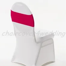 Спандекс лайкра чехол для свадебного стула широкие пояса-кушаки Свадебная вечеринка стул именинника украшения стул створки