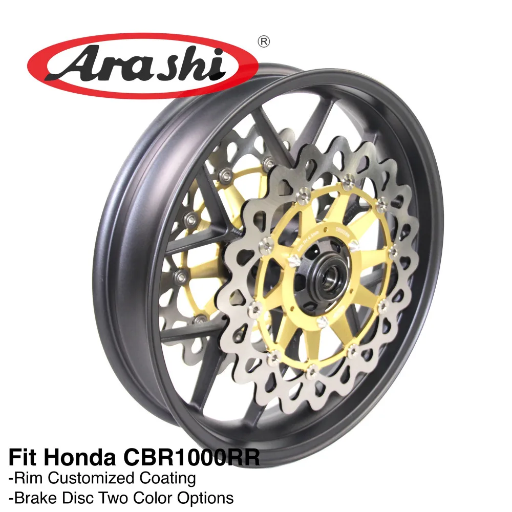Передний обод колеса Arashi CBR1000RR 2008-2017 передние тормозные диски ротор для HONDA CBR1000 CBR