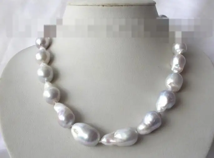 

song voge gem nanJ1042 baroque white keshi reborn freshwater pearl necklace