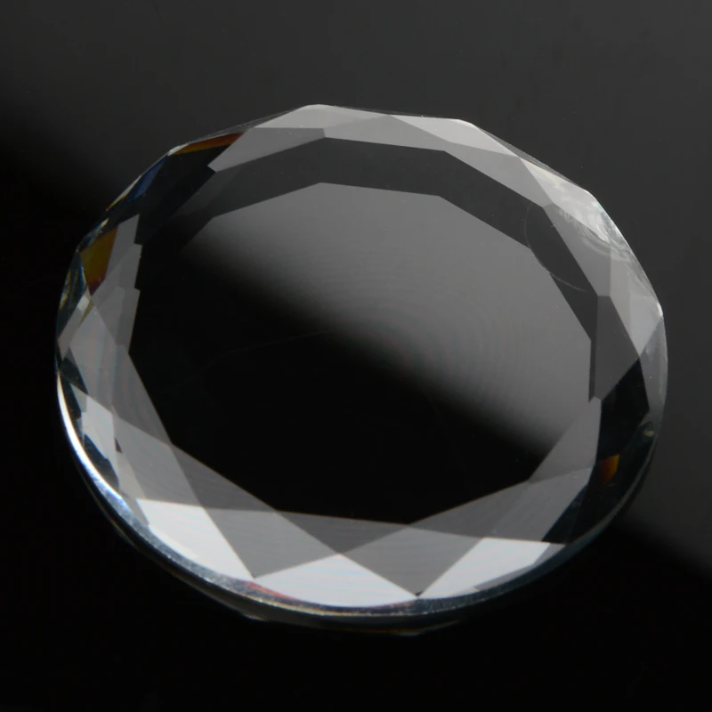 

1 pcs Crystal Glass Pad Eyelash Glue Holder Lashes Adhesive Pallet Eyelashes Extensions Tool