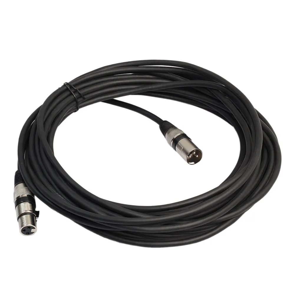 3 Pin XLR Cable Microphone Audio Sound Cannon Cable XLR Male to Female