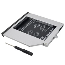 2nd HDD Caddy 9,5 мм 2," SATA 3,0 SSD чехол Корпус жесткого диска для lenovo ThinkPad T440P T540P W540 CD/DVD-ROM