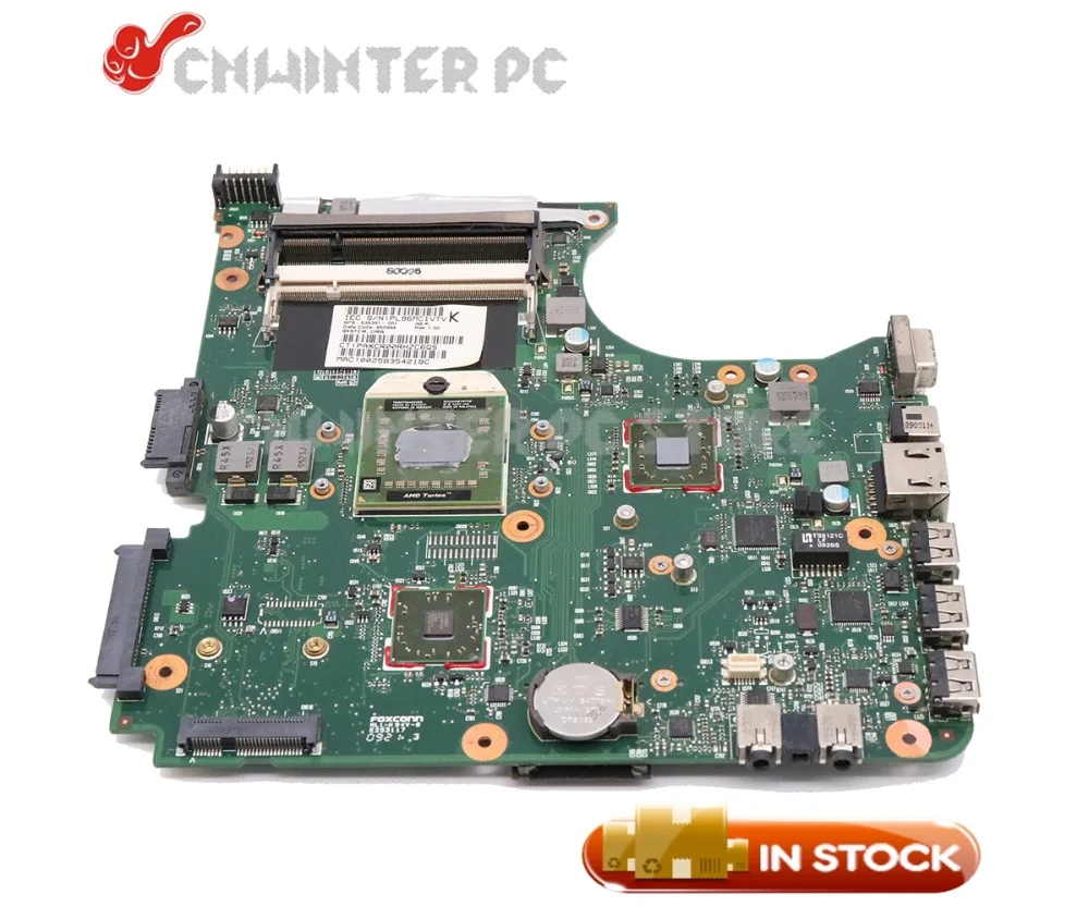 Материнская плата NOKOTION 538391 001 для ноутбука HP compaq 515 615 CQ515 CQ615 разъем S1 DDR2 Бесплатный