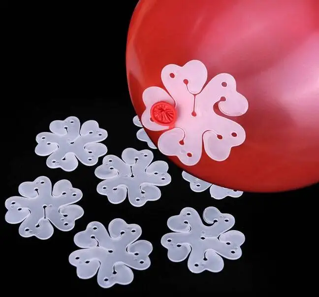 

10pcs/set Balloon Seal Clip Multi Balloon Sticks Balloon Accessories Plum Flower Clip
