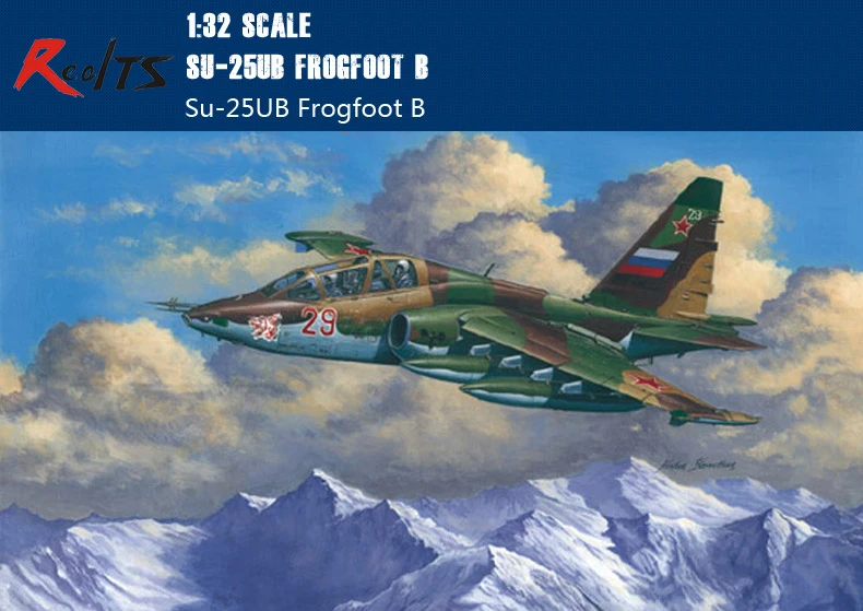 Realts Трубач #02277 1/32 Su-25UB frogfoot-b