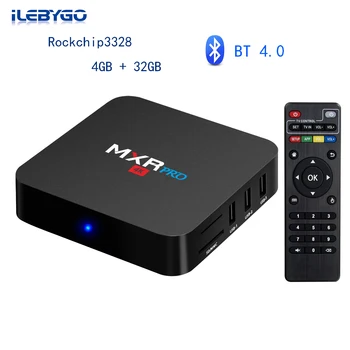 

Ilebygo Smart Android 8.1 TV BOX RK3328 Quad Core 4G Ram 32G Rom 2.4G 5G Dual WIFI BT4.0 USB 3.0 3D 4K HDR H265 TV Set-top box