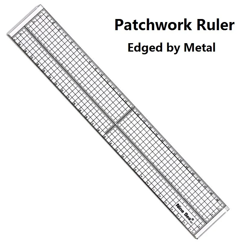 30 см Лоскутная линейка окантованная металлом; устойчивая к порезам прямая Линейка для Пэчворк толщиной 0,4 см#101