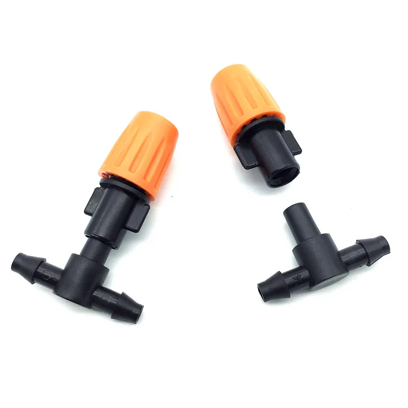 

50 pcs Garden Tools Plant Lawn Irrigation Farmland Watering Dripper Sprayer Sprinkler 4/7 mm hose connectionFlowers conservation