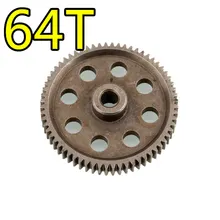 HSP 11184 Steel Metal Spur Diff Main Gear 64T 1/10 RC Spare Parts For Electric Monster Truck Buggy Flying Fish Drift