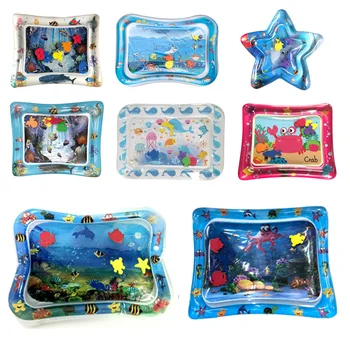 

Baby Inflatable Patted Pad Water Play Mat Pad Cushion Baby Fun Activity Play Center Training Swimming Pool Accessories For Baby