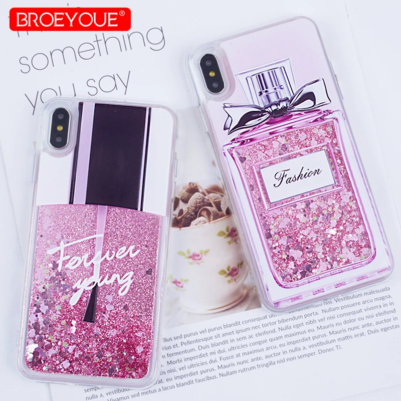 

Quicksand Liquid Case For iPhone XS Max XR X 6 6S 7 8 Plus SE 5 5S Glitter Cover For iPhone XR XS Max 7 Plus Soft Silicone Case
