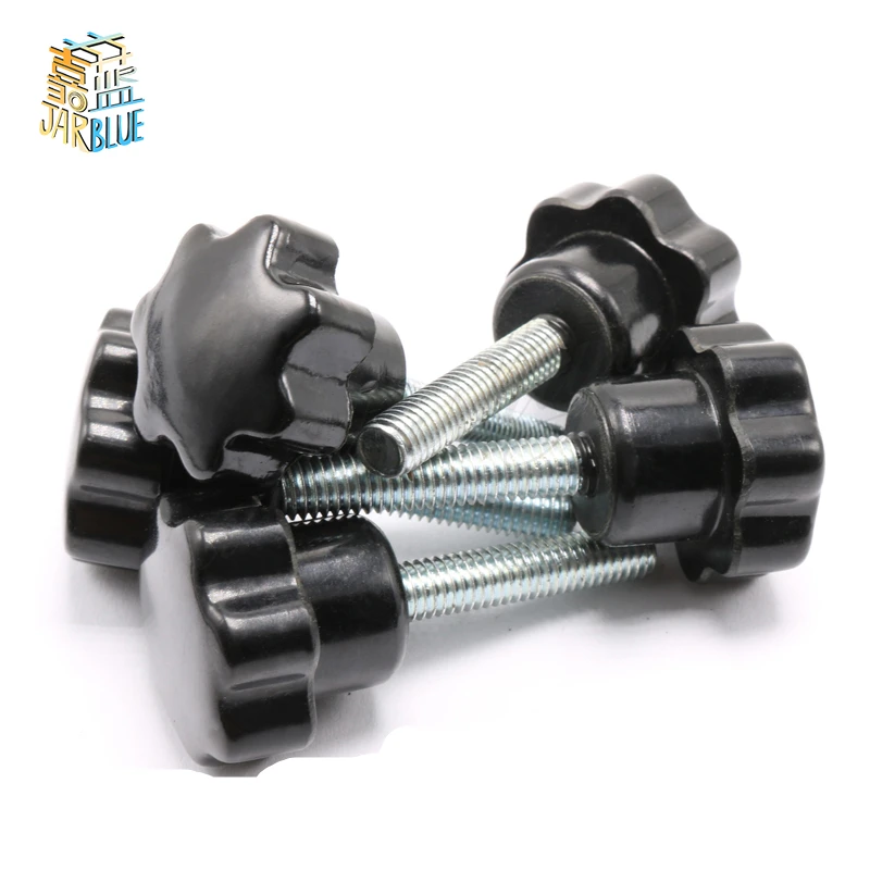 

2PCS Hand Screw Screw Handle Screw Bakelite Plum Screw M6*16...30