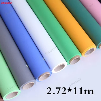 

2.72*11m Background paper Studio Pure color non-reflective photography portrait retro monochrome background paper CD50 T03