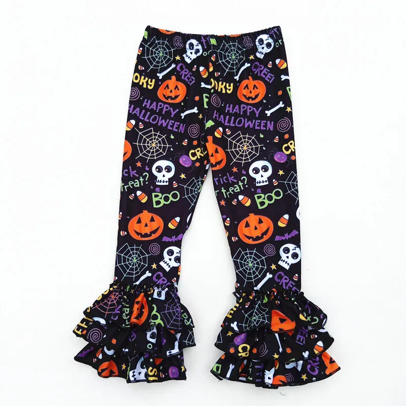 New Halloween Baby Girls Boo Happy Halloween Boutique Pants Children
