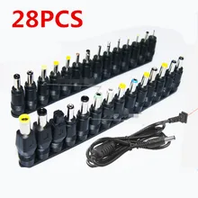 28 шт. AC гнездо постоянного тока зарядное устройство адаптер питания Разъем быть в общем использовании различные ноутбук бренд