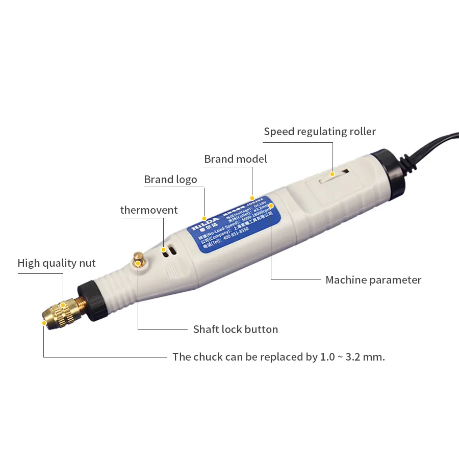 Мини-дрель роторный инструмент 18 в гравировальная ручка с шлифовальными аксессуарами набор многофункциональных мини-гравировальных ручек для инструментов Dremel