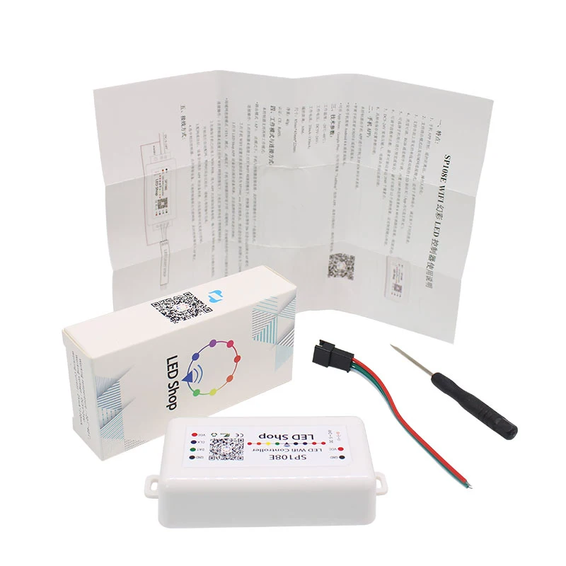 SP105E SP107E SP108E волшебная музыка Wifi светодиодный контроллер Bluetooth SPI для IC пикселей огни WS2801 WS2811 WS2812B WS2813 Пиксельная полоса