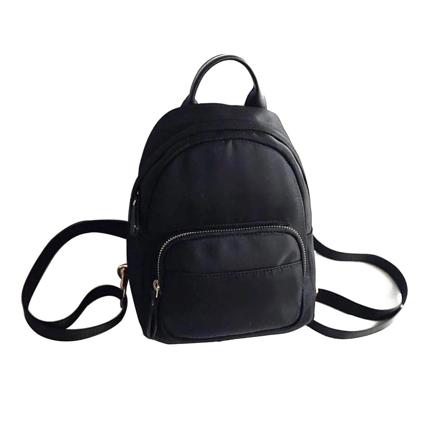 2018 Новый Последняя Мода и хорошее качество Для женщин рюкзак нейлон плеча школы дорожная сумка маленький Повседневное рюкзак (черный) на