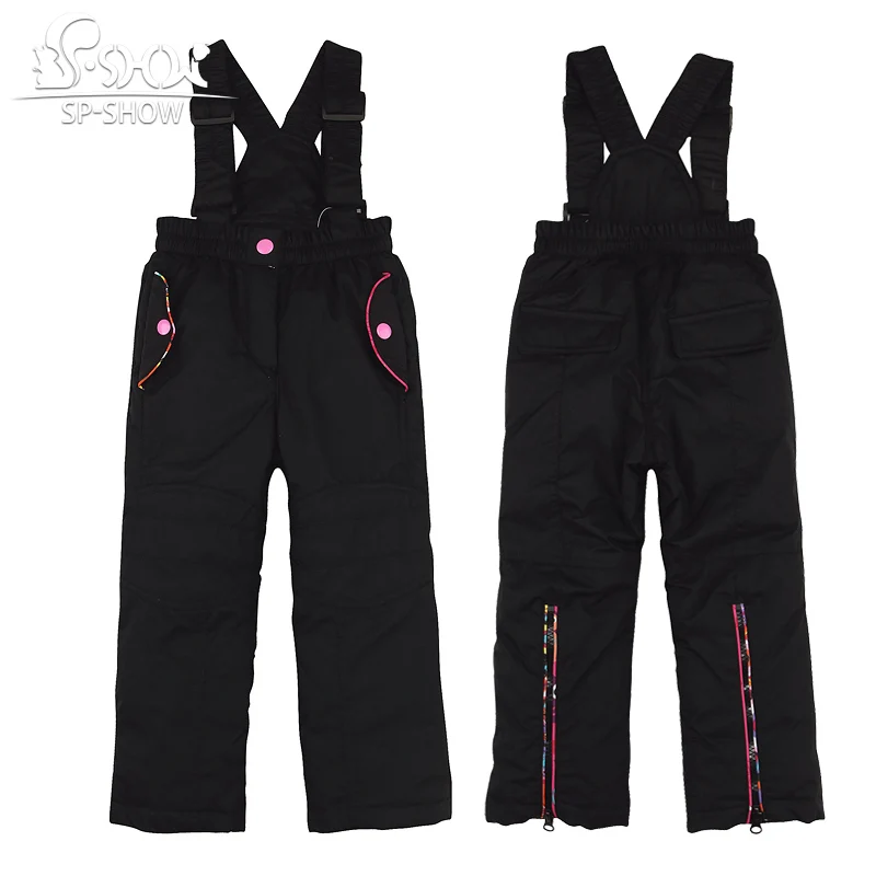 

SP-SHOW Winter Children Loose Boy And Girl Trousers and zipper solid cotton Trousers
