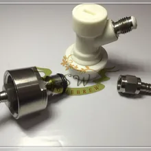 Нержавеющий карбонатный колпачок-шаровой замок газовый разъединитель с SS 1/" Барб Поворотный Гайка