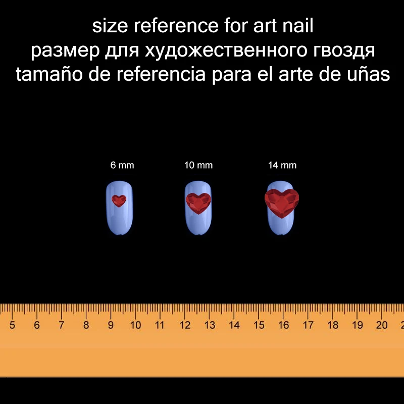 1 шт.) оригинальные кристаллы от Swarovski 2808 сердце с плоской задней частью без горячей фиксации Стразы для женщин украшения для ногтей