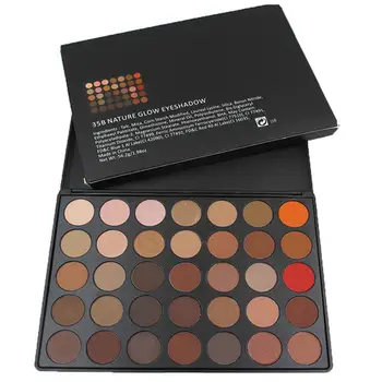 

BellyLady 35 Colors Earth Tone Matte Eye Shadow Pallete Shimmer Eyeshadow Face Shaping Make Up Set