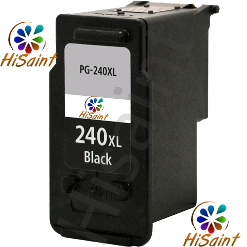 Hisaint для Canon PIXMA PG240XL Черный чернильный картридж MG2120 MG3220 MG4220 MX439 Бесплатная