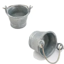 Ведро для воды 1:12 Сказочный Дом Кухня Pretnd игра кукольный домик Миниатюрный ведро классический ролевые игры мебель милые игрушки подарки