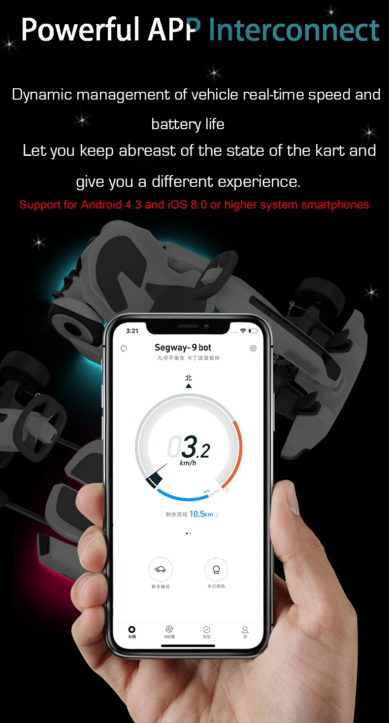 Xiaomi mijia Ninebot картинг комплект Kart комплект ремонт «умный» от оригинального производителя onlywheel в Китае(стандарты скутер