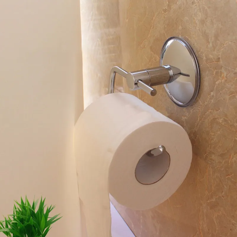 Держатель для туалетной бумаги из нержавеющей стали+ инструмент для ванной на присоске