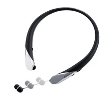 Bluetooth Earphone Headset Wireless Mobile Earbuds Neckband sports Handsfree Headphones with mic for iPhone xiaomi Huawei LGTone teamyo wireless bluetooth earphone sports headphones neckband headset ipx7 sweatproof earbuds with mic for phone iphone xiaomi