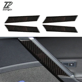 

Atreus 4pcs Carbon Fiber Door Handle Bowl Trim Stickers For Volkswagen VW Golf 7 MK7 GTI R GTE GTD LHD 2013-2017 Accessories
